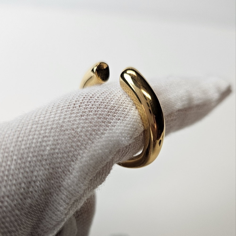 18K Gold Plated Stainless Steel Ring